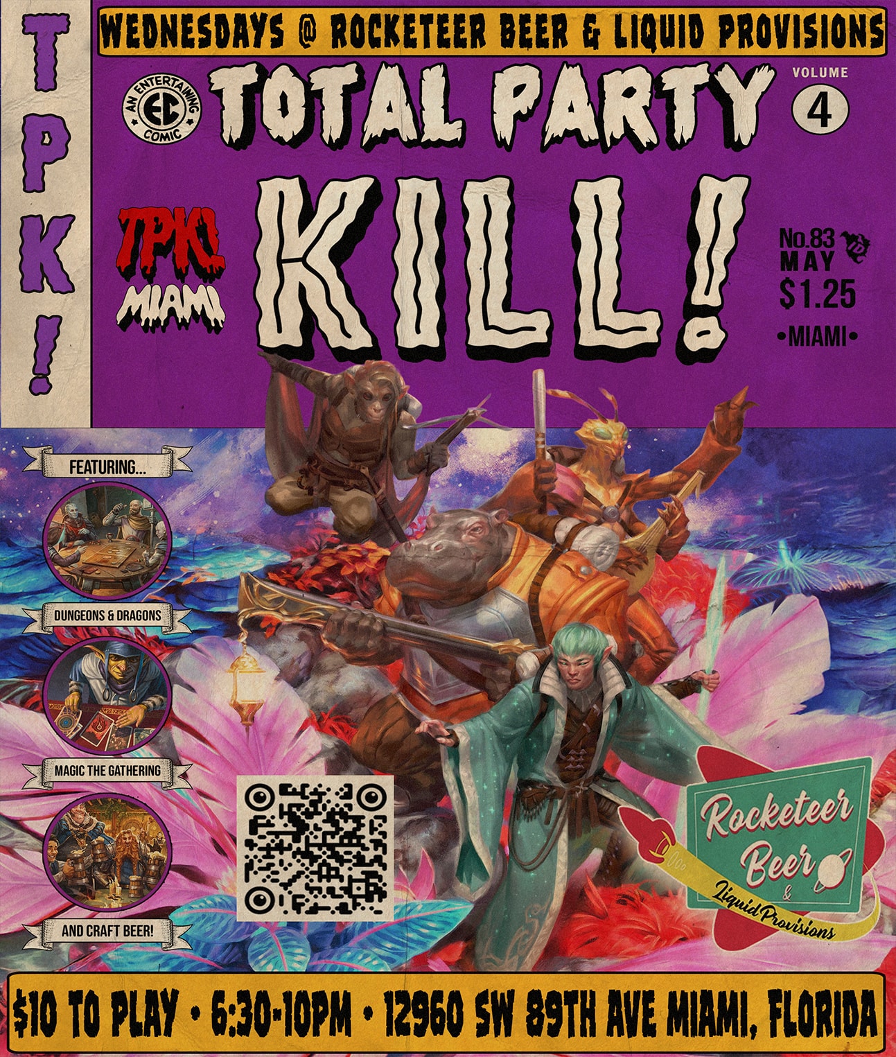 TPK Miami event flyer