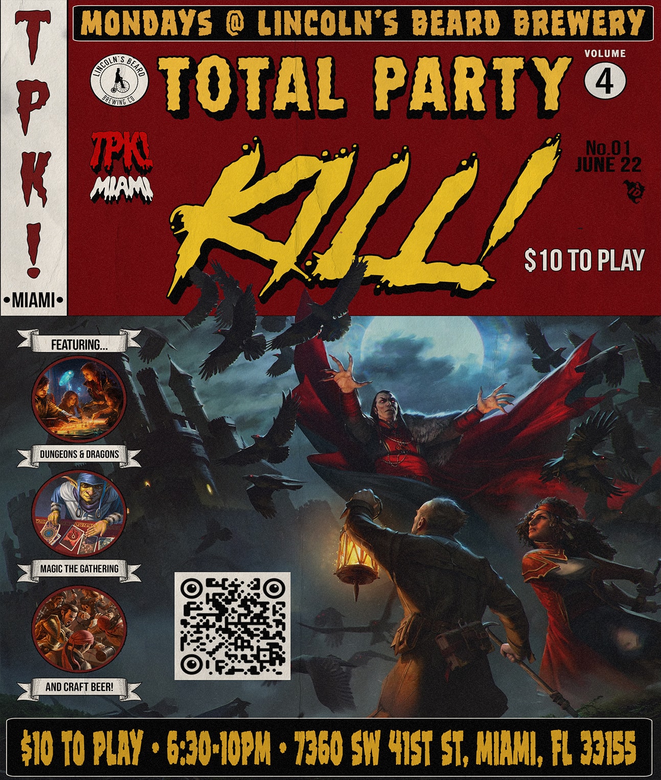TPK Miami event flyer