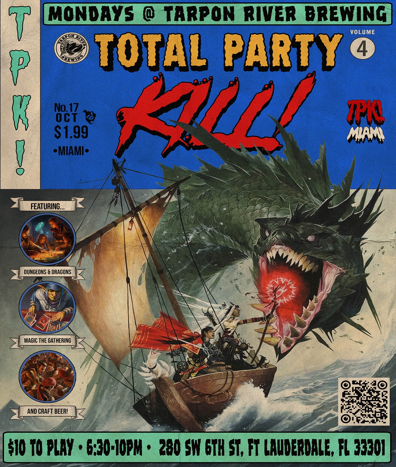 TPK Miami event flyer