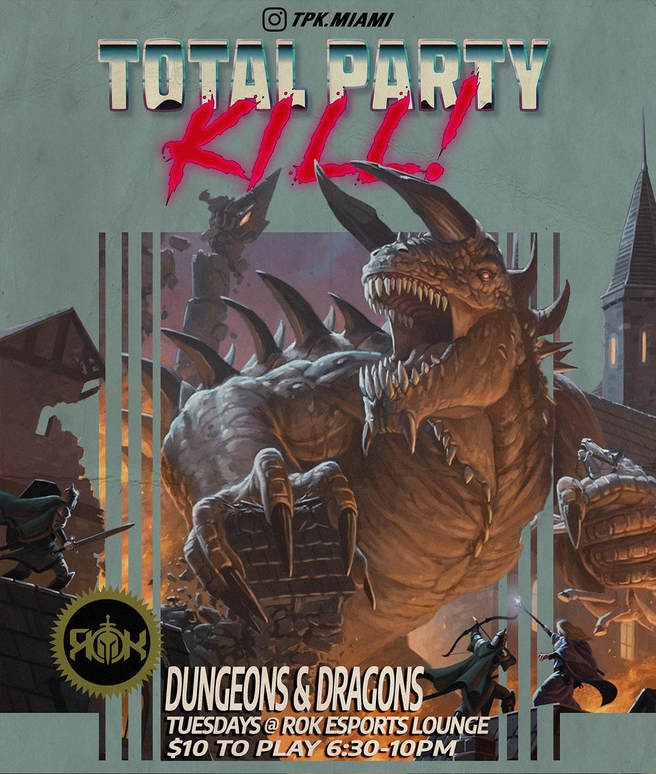 TPK Miami event flyer