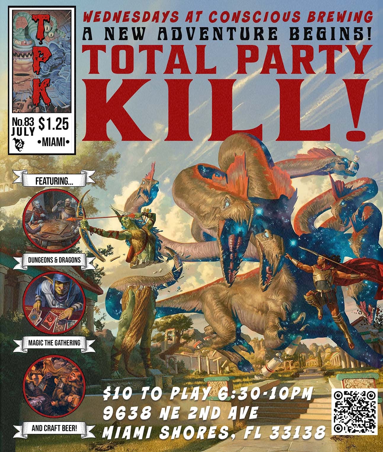 TPK Miami event flyer